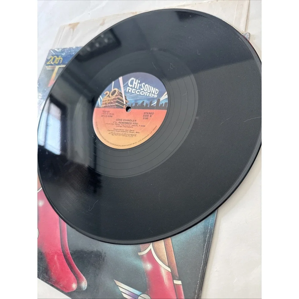GENE CHANDLER WHEN YOU'RE #1 12" OG '79 20TH CENTURY FOX TCD-81 DISCO EX SHRINK! - Picture 4 of 5